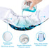 (5 Pack wegreeco Small Dog Diapers Male,Reusable Belly Bands for Male Dogs,Washable Doggie Puppy Male Diapers
