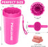 Dog Paw Cleaner, Large Pink