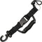 Scuba Choice Diving Black Snappy Coil Camera Lanyard Clip - 1.3m Coil with QB Buckles