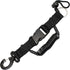 Scuba Choice Diving Black Snappy Coil Camera Lanyard Clip - 1.3m Coil with QB Buckles