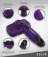Pet Slicker Brush - Dog & Cat Brush for Shedding & Grooming, Dematting & Detangling Self-Cleaning Brushes