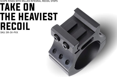 Monstrum Precision V2 Scope Rings | 30 mm Diameter