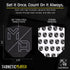 Mob Armor TabNetic Mounting Kit with Adhesive Disc, Durable Metal Plate & High Strength Magnetic Attachment