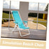 Inflatable Mini Beach Lounger Chair - Portable Outdoor Chair for Adults