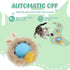 Hanpingban Interactive Cat Toy, Upgraded Cat Toys for Bored Indoor Adult Cats, Fast Rolling Ball in Play Mat, Hide