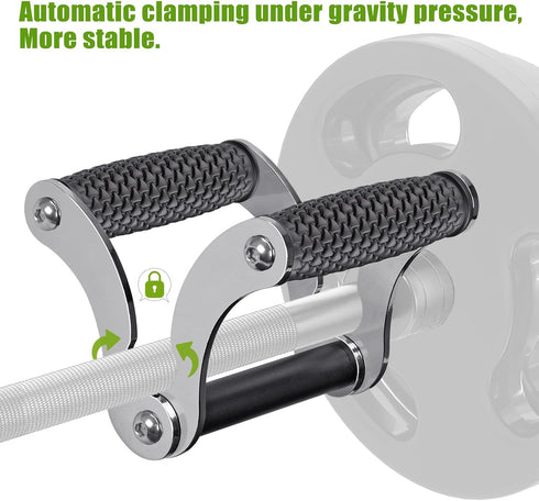 SELEWARE V Bar & T Bar Landmine Handle Attachment for 2" Barbell, Solid Multi-Grip T Row Attachment