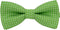 Puppy & Kitten Collar Bow Tie, Adjustable for Small Cats & Dogs, Green with White Polka Dots