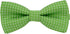 Puppy & Kitten Collar Bow Tie, Adjustable for Small Cats & Dogs, Green with White Polka Dots