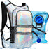 Hydration Pack, Water Backpack with 3L Hydration Bladder, Lightweight Insulation, Festival Essential for Hiking, Biking