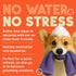 TropiClean No Rinse Waterless Dog Shampoo, Detangling & Deodorizing Dry Shampoo for Smelly Pets, 7.4oz, Papaya Scent
