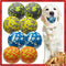 8Pcs Dog Balls - 2.5'' Tennis Ball Toys for Aggressive Chewers, Durable Teething Fetch Balls for Small Medium Dogs