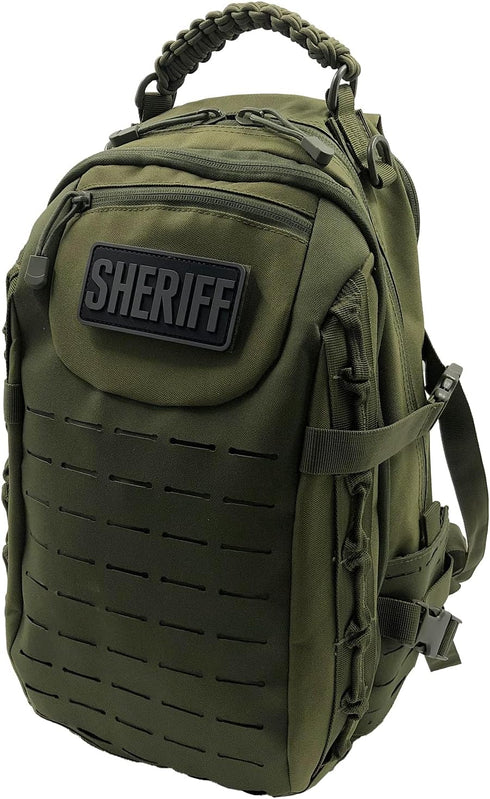 Sheriff Vest Patch Cool Subdued Gray 2x4 inches for County Sheriff Department Tactical Molle Vest