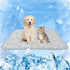 MH MYLUNE HOME Dog Cooling Mat, 20”x30” Cooling Pad for Dog/Cat, Arc-Chill Cooling Fiber, Foldable & Washable