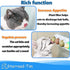Catnip Balls Catnip Toy for Cats, Rotatable Edible Balls for Healthy Self-Adhesive Catnip