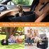 30lbs, Vivifying Dog Car Seat for Small & Medium Dogs, Detachable & Washable Booster Seat for Pets Up to Travel Bed
