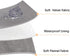 100% Waterproof Dog Blanket, 52x82 inches Soft Leak Proof Pet Couch Throw, Washable Light Grey + Dark Grey