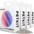 PETKIT Mixed 5 in 1 Cat Litter, Strong Clumping, Odor Control, Unscented, Ultra Absorbent, Water Flushable, 8 lbs/Bag,