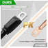 Heavy Duty Golf Cart Battery Cables, 7 PCS 4 Gauge Pure Copper Wiring for Club Car DS & Precedent 1994-up 48 Volt