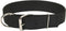 Coastal Pet Macho Double-Ply Dog Collar with Roller Buckle, Comfortable Durable Heavy-Duty Collar, Black, 20"