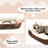 Dog Bed for Small Dogs, Washable Rectangle Cat Beds with Anti-Slip Bottom for Medium Dogs and Kittens (Beige,