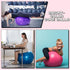 Jerify 3 Pcs Inflatable Yoga Ball for Pregnancy and Pilates with Pump and Plug for Fitness Stability Balance