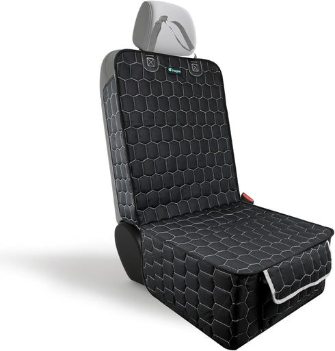 Meginc Front Seat Covers for Cars,Waterproof Car Seat Protector with Side Flaps