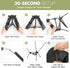AuraroTrail Backpacking 2.7 lb, 330 lb, 7075 AuroraTrail Ultralight Camping Chair Only Supports Compact Folding Outdoor