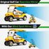 No Drilling Golf Cart Side Mirrors - HD Shatterproof Mirrors for EZGO Club Car Yamaha with Blind Spot