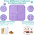 LUKITO 3PCS Licking Mat for Dogs & Cats, Suction Cups, Peanut Butter Lick Pads for Anxiety Relief and Training