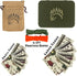 Backpacking, Knot Tying Kit | Camping & Outdoor Knots Edition - by The Bear Essentials Outdoors with Waterproof Knot