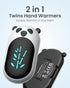 Rechargeable Hand Warmers 2 Pack, 6000mAh Electric Reusable Pocket Heater for Outdoor