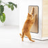 Navaris Sisal Cat Scratcher Mat - 12.6x23.6 Cat Scratch Pad for Wall - Cat Scratching Protector for Indoor Cats Adult Cats - Mount on Corner or Walls