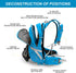 Hydration Pack, 20L Hydration Backpack with 2L Water Bladder and Rain Cover, Ideal for Cycling, Camping, Hunting