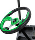 Universal Golf Cart Steering Wheel - Compatible with EZGO TXT, RXV/Club Car DS, Precedent, 12.5 Inch