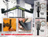 Home Gym Fitness Rowing T-bar V-bar Pulley Cable Machine Attachments for Bicep Curl and Tricep Lat Pulldown