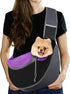 Pawaboo Dog Sling Carrier, Hand Free Breathable Mesh Bag for Puppy Cat,