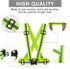 Reflective Running Vest - High Visibility Reflector Vest with Safety Straps