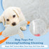 GLIDESMOOTH Dog Toys for Aggressive Chewers, Goose Chew Toy for Dogs, Squeaker Crinkle Plush Toy, Tough Interactive Dog