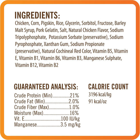 NutriChomps Dog Chews, 6-inch Braids, Rawhide-Free Dog Treats, Healthy, 4 Count, Real Chicken Flavor