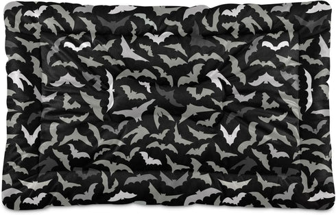 Halloween Bats Pet Bed, Cute Dog Bed Mat, Absorbing Non-Slip Pad for Small, Medium, and Large Dogs, Puppy Cat 24 in x