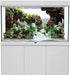 AWERT 72x24 inches Viewing Stone Fish Tank Background, Aquatic Plant River Bed & Lake Aquarium Background