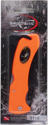 Nami Folding Knife with Wrist Lanyard, Saltwater Resistant for Scuba Diving, Fishing, Hunting, Camping (Black/Titanium)