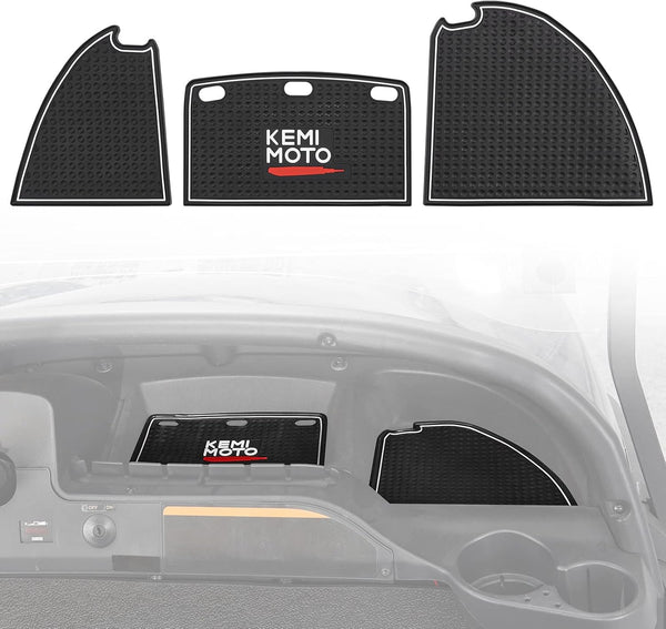 KEMIMOTO Golf Cart Dash Mats for Club Car Precedent (2004-2023) and Onward & Tempo (2007-2023), Golf Cart Accessories