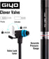 GIYO GM741 High Precision Portable Bike Pump with Gauge, 140 PSI, Universal Valve