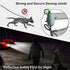 2 Pack Dog Leash 5 FT Heavy Duty Nylon Rope with Comfortable Padded Handle, Sturdy Reflective Threads for Medium Large