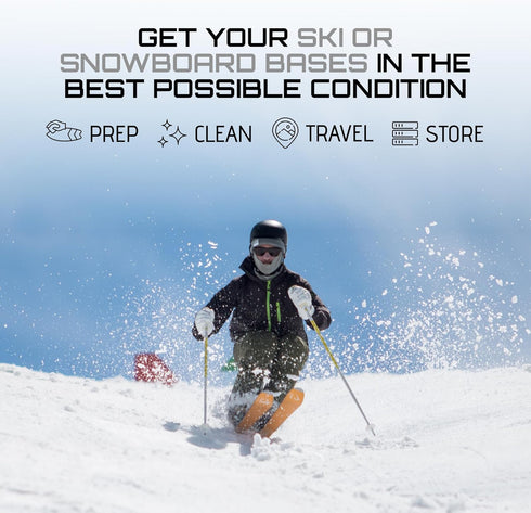 ZMWAX Ski/Snowboard Wax - 100 gram, Excellent Storage & Travel Wax, Unscented, Solid, 5 Ounce