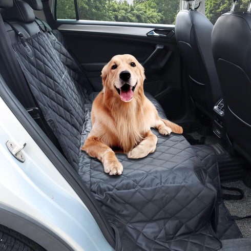 Viaviat Extender,600D 100% Hammock, Dog Car Seat Cover,Pets Back Seat Heavy Durable Waterproof Scratchproof Soft Dogs