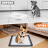 Dogs,24"x 24" Dog Pee Pad Holder for Small Non Slip Silicone Puppy Pad Holder with Magnetic Snaps Reusable High Edge