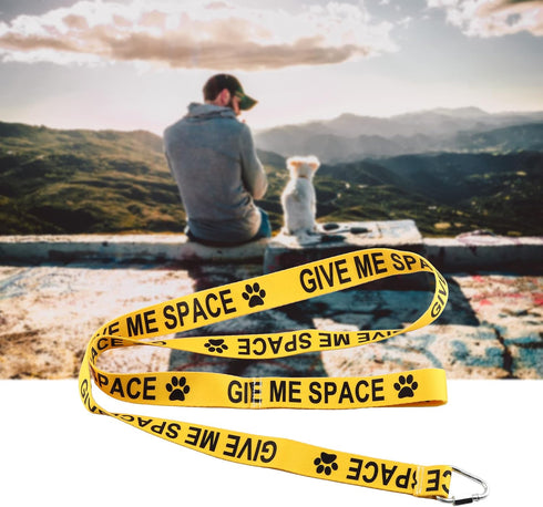 JXGZSO Friendly But Nervous Dog Lead, Give Me Space Working Dog Leash for Anxious Dogs