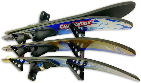 StoreYourBoard Water Ski Wall Mount Storage Rack, Horizontal Gear Organization System for Home and Garage